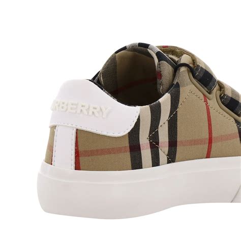 boys burberry sneakers|burberry kids shoes clearance.